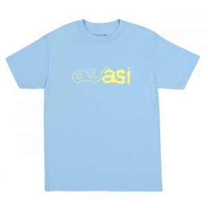 Camiseta Manga Corta Quasi Lowercase Powder Blue